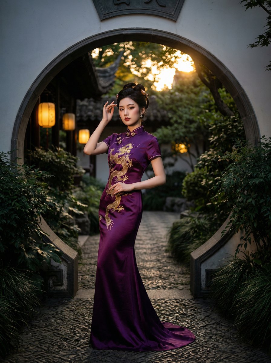 母狗国风旗袍视频拍摄